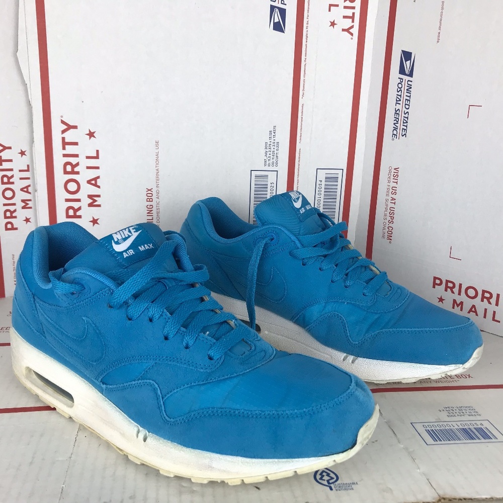 Nike Mens Air Max 1 Premium 308866-444 Size 11.5